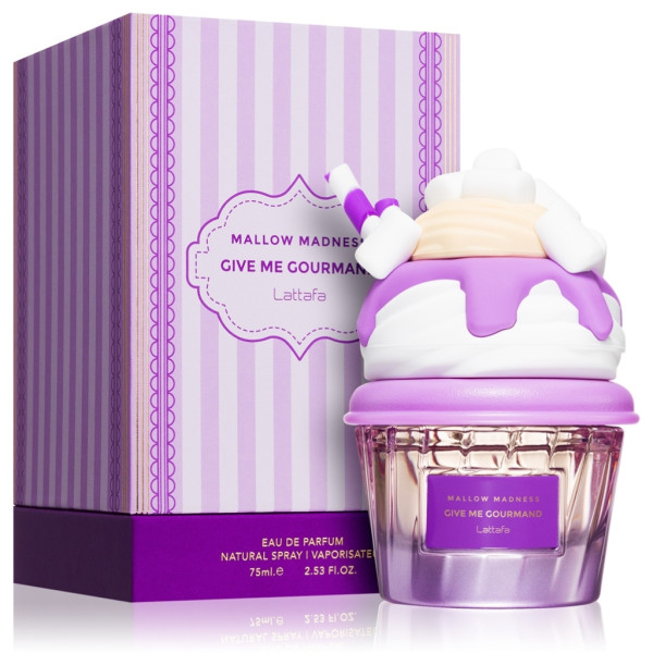 Сладък аромат за мъже и жени Lattafa Give Me Gourmand Mallow Madness - Маршмелоу, ванилия и горски плодове 10