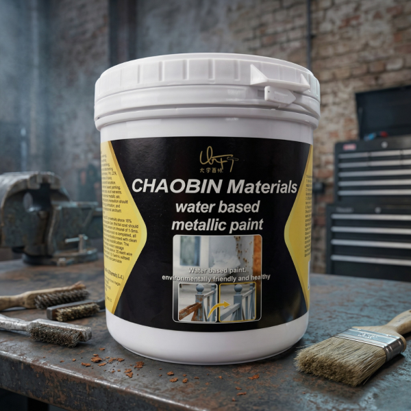 Водоустойчива метална боя за бързо премахване на ръжда - кремообразна на водна основа