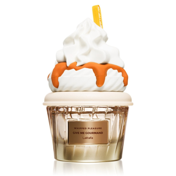 Унисекс парфюм Lattafa Give Me Gourmand Whipped Pleasure - С нотки на карамел, пуканки и мускус
