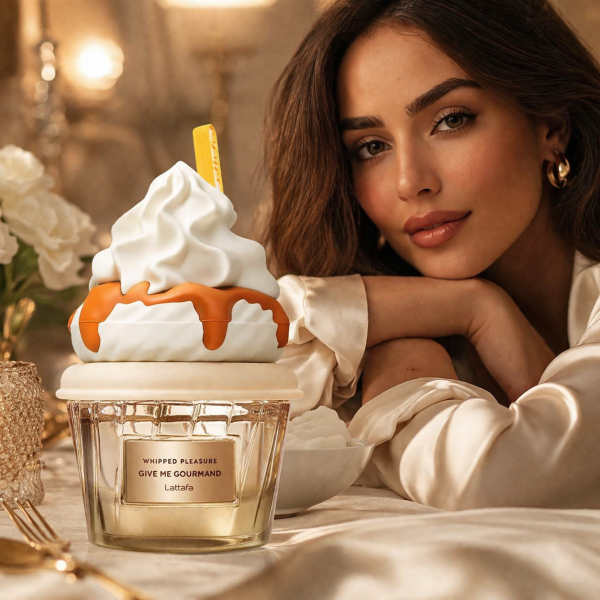 Унисекс парфюм Lattafa Give Me Gourmand Whipped Pleasure - С нотки на карамел, пуканки и мускус 8