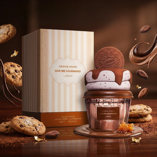 Унисекс парфюм Lattafa Give Me Gourmand Cookie Crave - Гурме изкушение с аромат на бисквитки, какао и ванилия