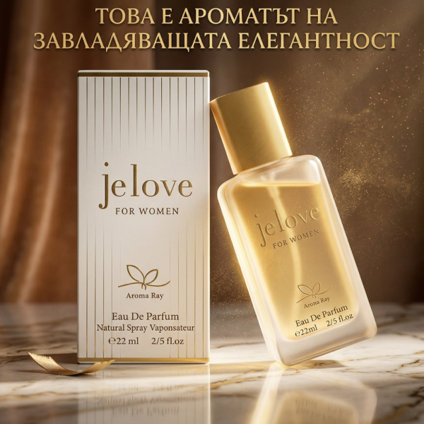 je love – Елегантен флорално-ориенталски дамски парфюм с дълготрайна свежест 22 мл 3