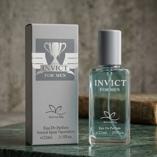 INVICT For Men – Дълготраен мъжки парфюм за енергия, свежест и увереност 22 мл