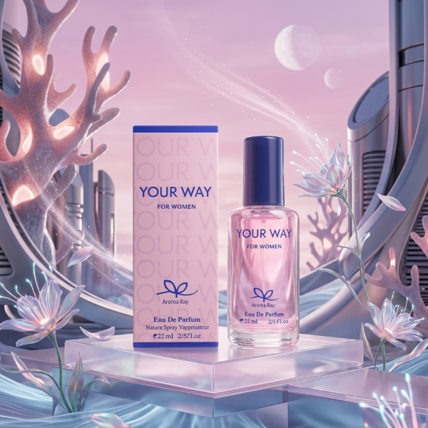 YOUR WAY – Нежен флорален парфюм с бели цветя и ванилова мекота 22 мл 5