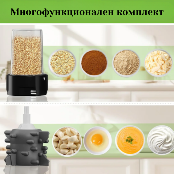 Многофункционален кухненски робот 4 в 1 Homelux - идеален за всяко домакинство