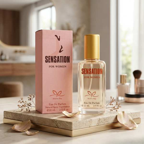 Дамски парфюм Sensation – Свеж цветно-плодов мускусен аромат с дълготрайно излъчване 22мл 5