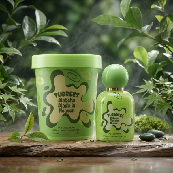 Детски парфюм с нотки на матча и шоколад Tubbees Matcha Made In Heaven, 50 мл 2