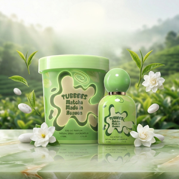 Детски парфюм с нотки на матча и шоколад Tubbees Matcha Made In Heaven, 50 мл 3