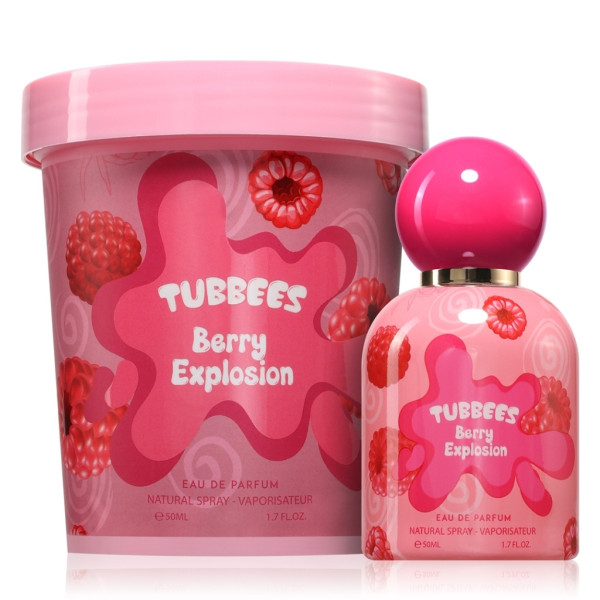 Детски парфюм с плодов аромат с малина, ягода и роза Tubbees Berry Explosion, 50мл