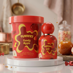 Детски парфюм Tubbees Candy Apple – Плодов гурме аромат със захарен памук, ябълка и ванилия - 50мл