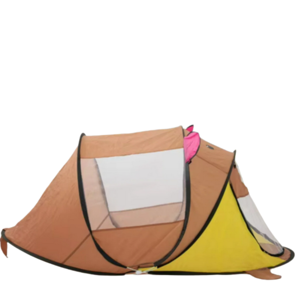 Палатка с мече за деца – лека, компактна и перфектна за дома, плаж и игри на открито 5