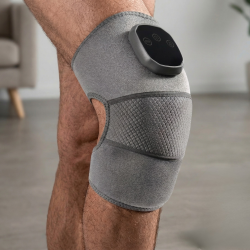 Масажор за коляно с нагряване и вибрации – облекчение при болка, артрит и натоварване