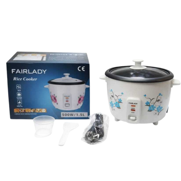 Компактен електрически оризовар 0.6 л с функция готвене и поддържане на топло 9