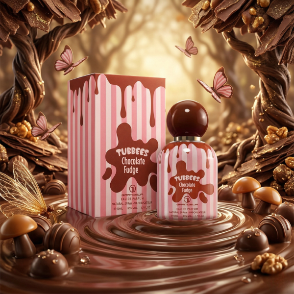 Детски парфюм Tubbees Chocolate Fudge 50 мл – сладък гурме аромат с шоколад и карамел