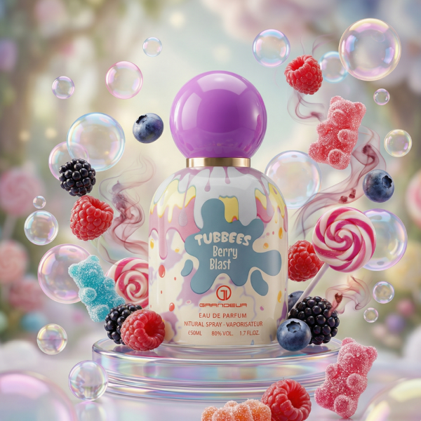 Детски парфюм Tubbees Berry Blast 50 мл – сладък гурме аромат с горски плодове и ванилия 1