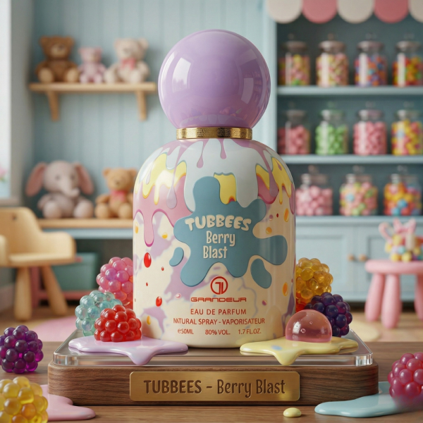 Детски парфюм Tubbees Berry Blast 50 мл – сладък гурме аромат с горски плодове и ванилия