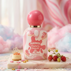 Детски парфюм Tubbees Strawberry Cheesecake 50 мл – сладък гурме аромат с ягода и ванилия