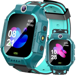 Детски смарт часовник с GPS и SOS бутон – разговори, камера и фенерче, пълна сигурност за твоето дете