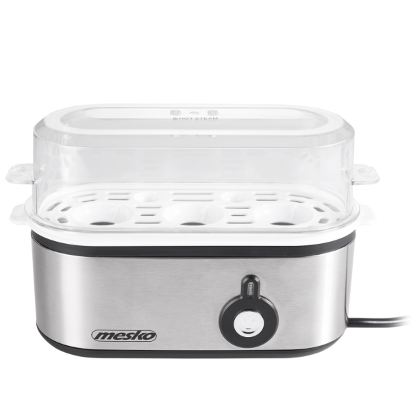 Електрически уред за варене на яйца MESKO MS 4485 – до 3 яйца - Перфектни рохки, средни или твърди яйца за минути 9
