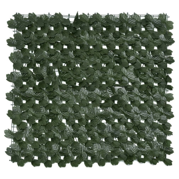 Изкуствен жив плет от бръшлян 1.5 x 3 м – UV устойчив, плътна зелена стена за балкон и ограда