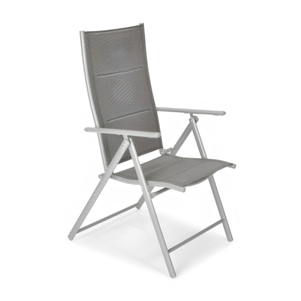 Луксозен регулируем стол за тераса и градина – Устойчив на атмосферни условия