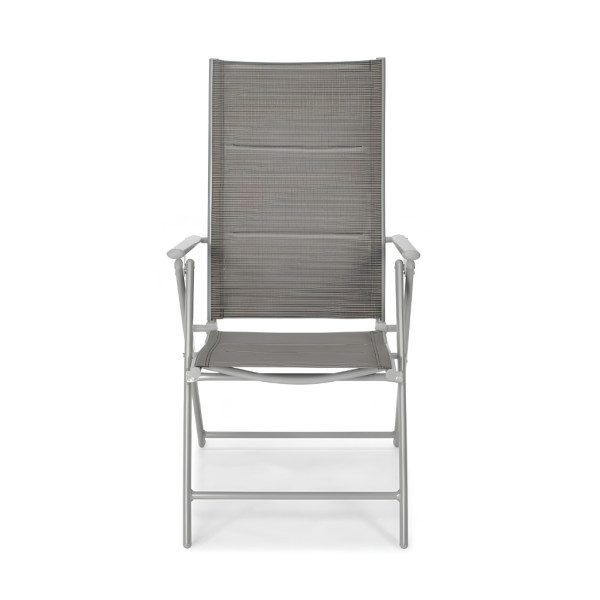 Луксозен регулируем стол за тераса и градина – Устойчив на атмосферни условия 6