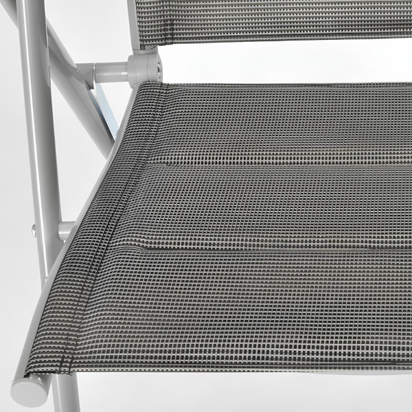 Луксозен регулируем стол за тераса и градина – Устойчив на атмосферни условия 8