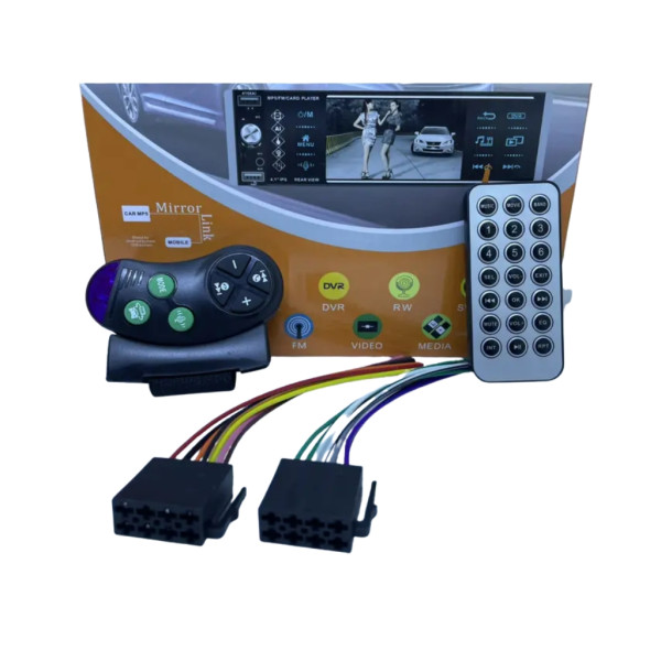 Авторадио Pioneer 4168T 1DIN с 4.1" Сензорен екран, Bluetooth, 3x USB, Mirror Link, Камера за задно виждане, MP5 плеър, FM Радио