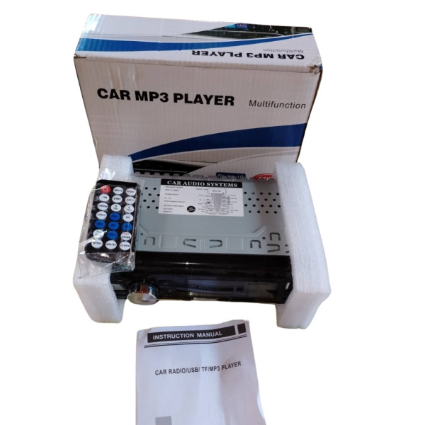 Автомобилно радио MP3 плеър с Bluetooth, USB, AUX и дистанционно – 4x55W