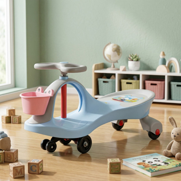Детска гравитационна кола с гумени колела – Забавление без край 1