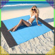 Голямо водоустойчиво плажно одеяло - Постелка за пикник подходяща за цялото семейство, 210 x 200 см 6