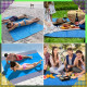 Голямо водоустойчиво плажно одеяло - Постелка за пикник подходяща за цялото семейство, 210 x 200 см 13