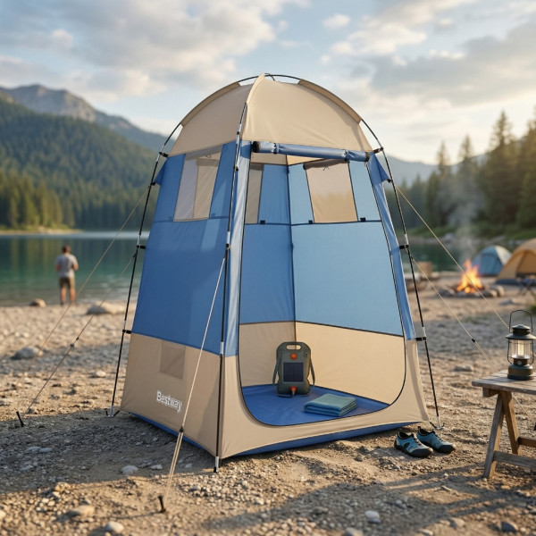 Универсална палатка за къмпинг, плаж, съблекалня или душ - 110x110x190 см, UV защита 1