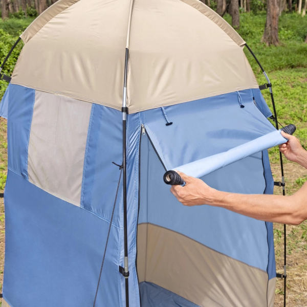 Универсална палатка за къмпинг, плаж, съблекалня или душ - 110x110x190 см, UV защита