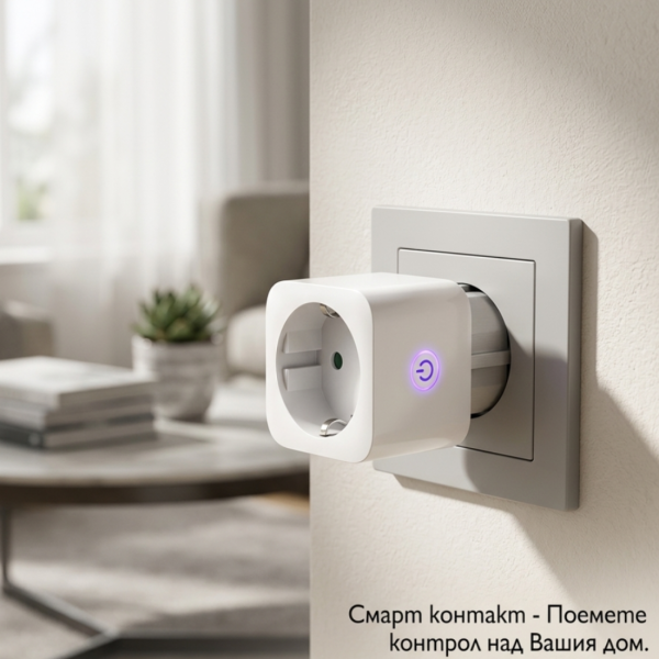 Smart WiFi контакт 16A – дистанционно управление от телефон