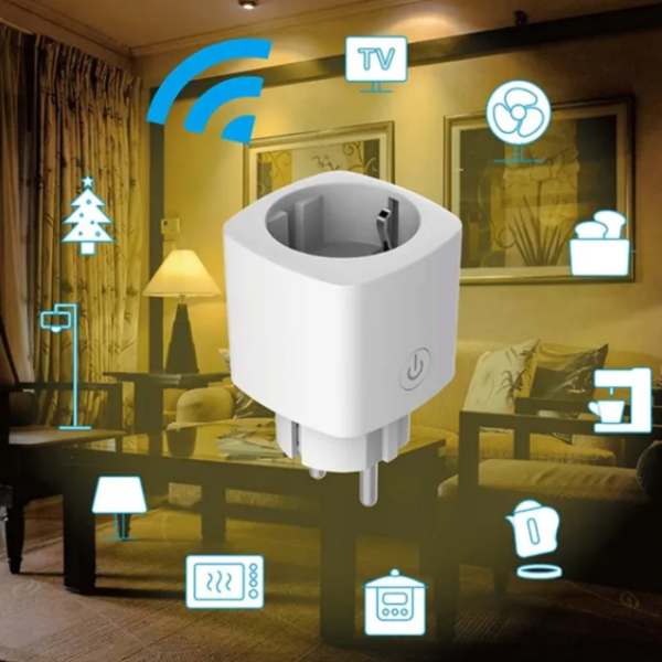 Smart WiFi контакт 16A – дистанционно управление от телефон