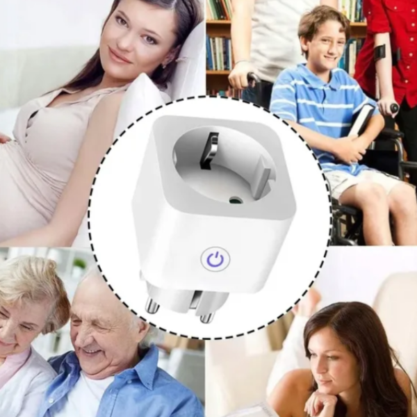 Smart WiFi контакт 16A – дистанционно управление от телефон