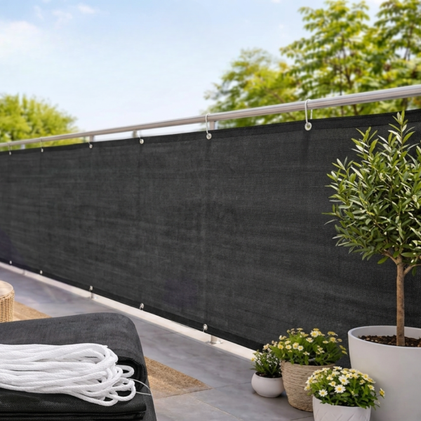 Защитно покритие за балкон и ограда 1 x 5 м – здраво, устойчиво и лесно за монтаж 4