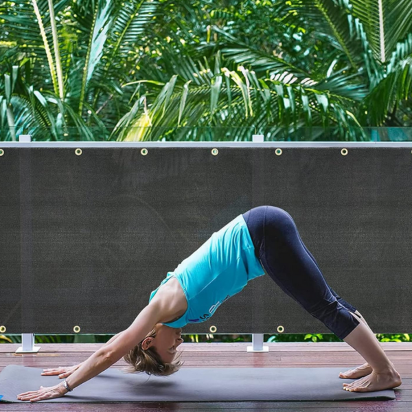 Защитно покритие за балкон и ограда 1 x 5 м – здраво, устойчиво и лесно за монтаж 5