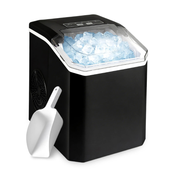 Ледогенератор с дисплей и авто почистване 12 кг/ден – експресен лед за напитки 11