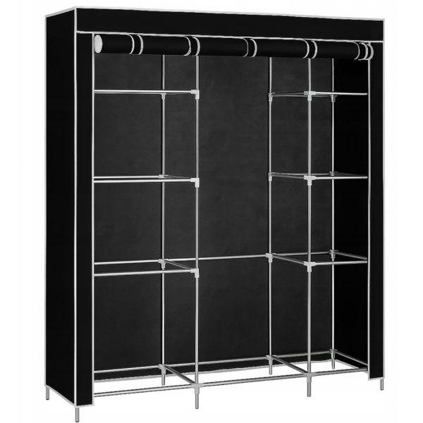 Сгъваем текстилен гардероб XXL 170x170x45 см – просторен, здрав и практичен 8