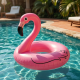 Надуваем пояс Фламинго 90 см – стабилен и стилен аксесоар за плаж и басейн, издръжлив PVC дизайн 5