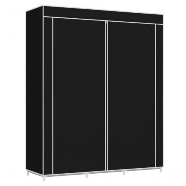 Сгъваем текстилен гардероб XXL 170x170x45 см – просторен, здрав и практичен