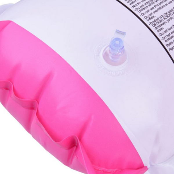 Надуваем шезлонг с водна мрежа 120x70 см – Розов, комфорт и охлаждане във водата