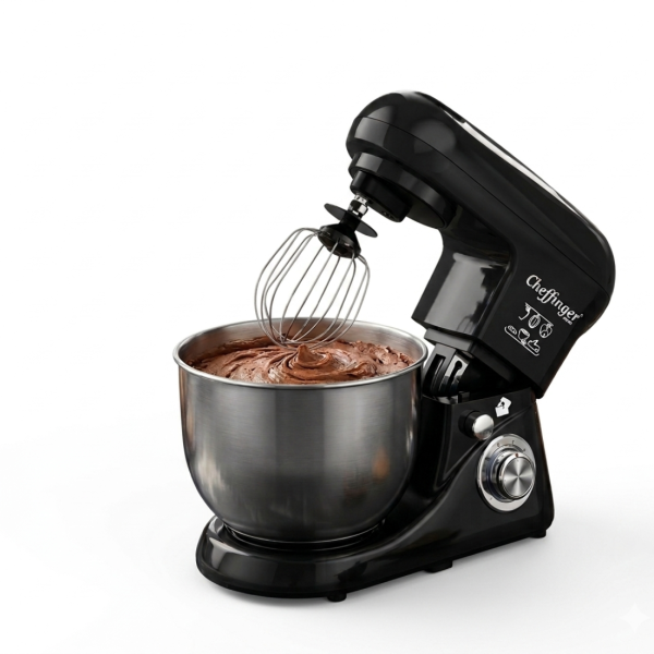 Планетарен миксер 1600W с 6.5L купа – мощност за перфектно тесто, кремове и десерти 1