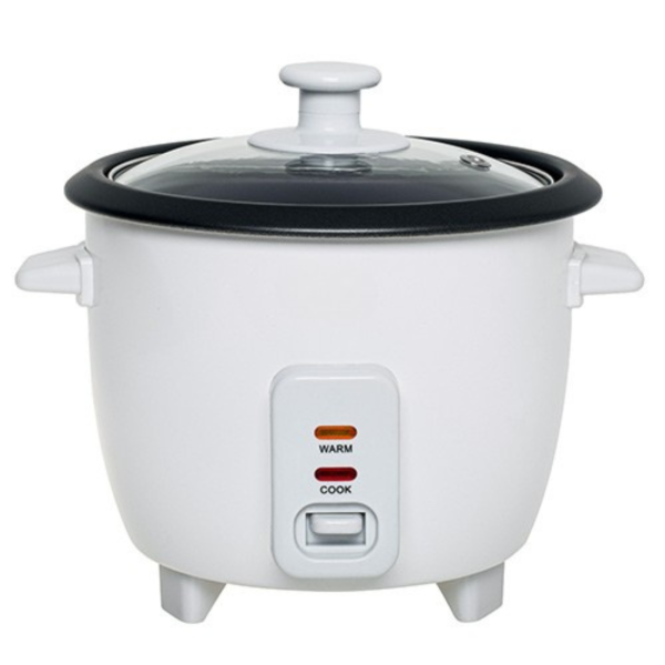 Компактна оризоварка 0.6L – Перфектен ориз всеки път, 300W, Автоматично поддържане на топлина 1