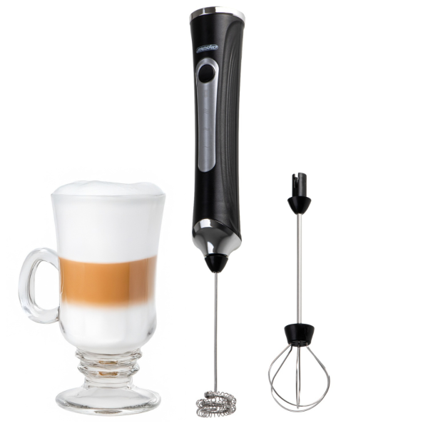 Акумулаторен разпенител за мляко и миксер 2 в 1 – мощен, безжичен, 3 скорости