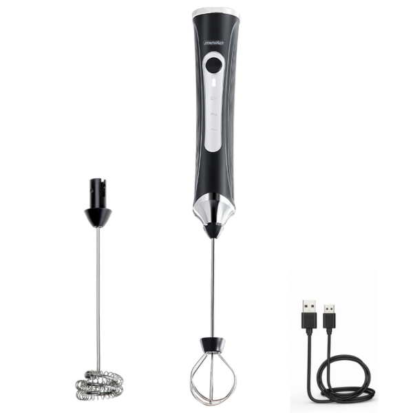 Акумулаторен разпенител за мляко и миксер 2 в 1 – мощен, безжичен, 3 скорости 9