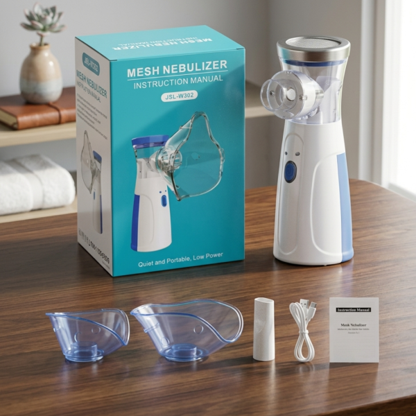 Преносим ултразвуков инхалатор – тих, компактен и подходящ за деца и възрастни 2