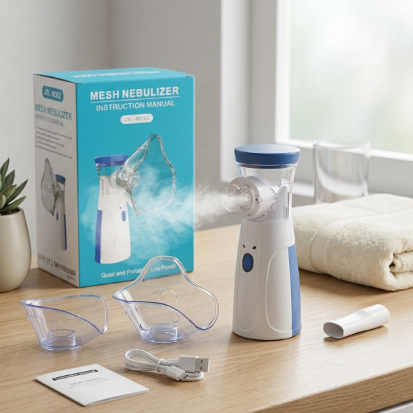 Преносим ултразвуков инхалатор – тих, компактен и подходящ за деца и възрастни